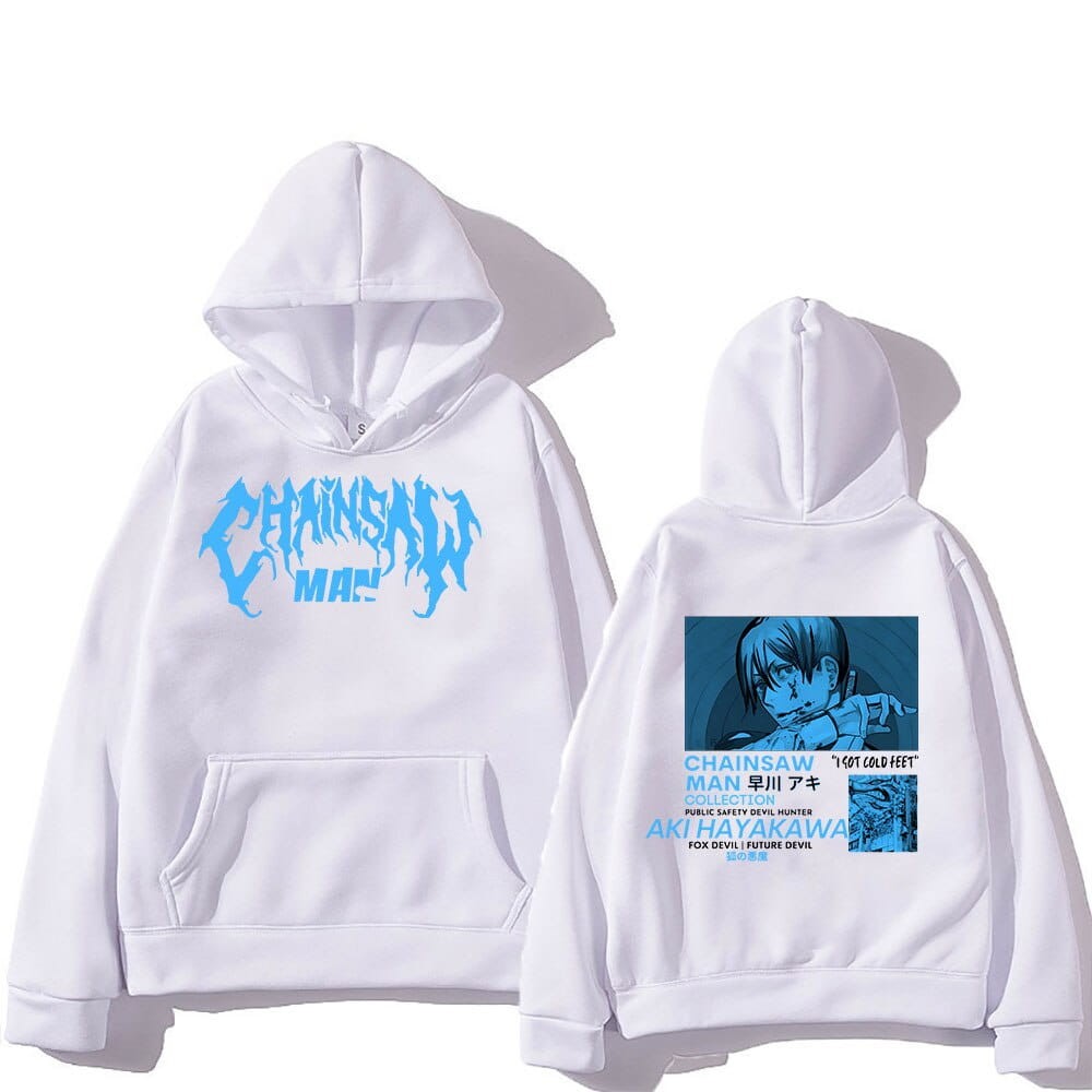 Cotton Hoodie anime Chainsaw Man Aki Hayakawa Various Colors
