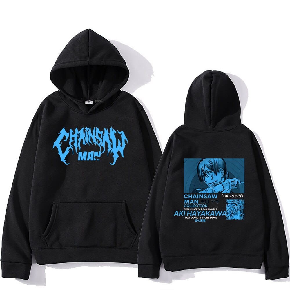 Cotton Hoodie anime Chainsaw Man Aki Hayakawa Various Colors