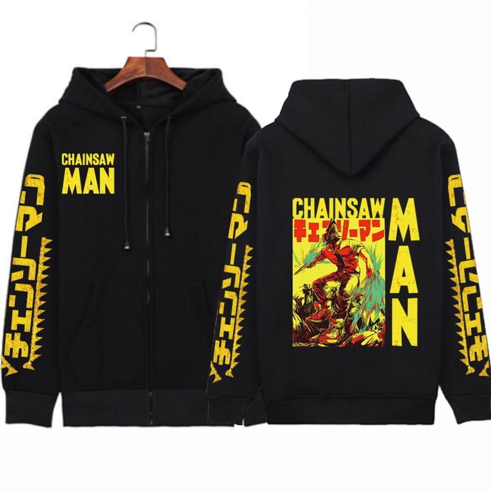 Chainsaw Man Multiple Colors Anime Cotton Hoodie