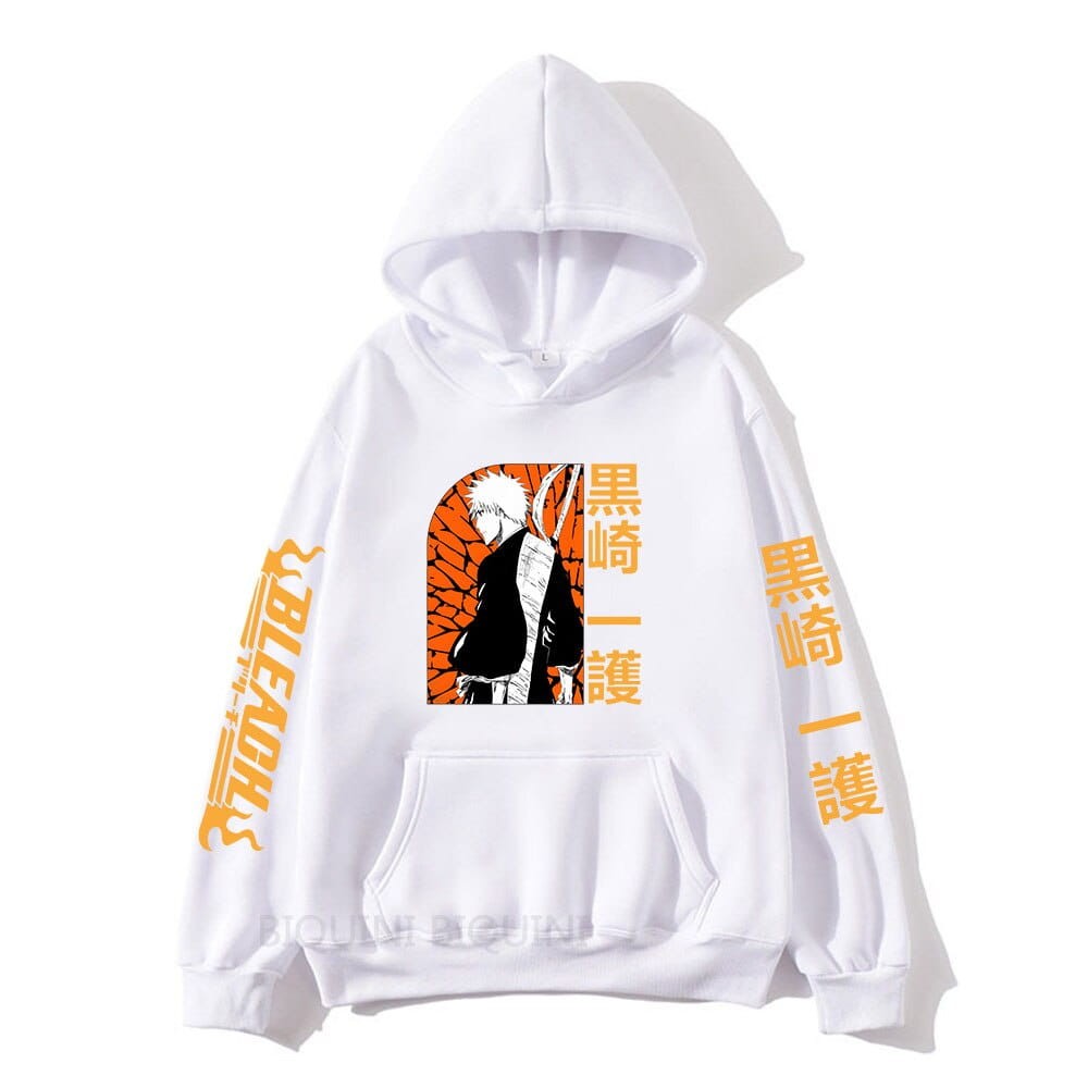 Cotton Hoodie anime Bleach Ichigo Various Colors