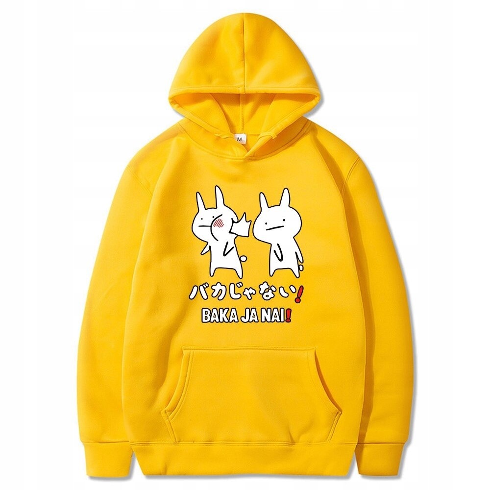 Anime Cotton Hoodie Baka Rabbits