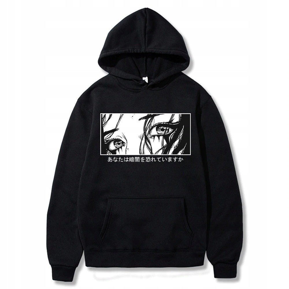 Anime Cotton Hoodie Japan Horror