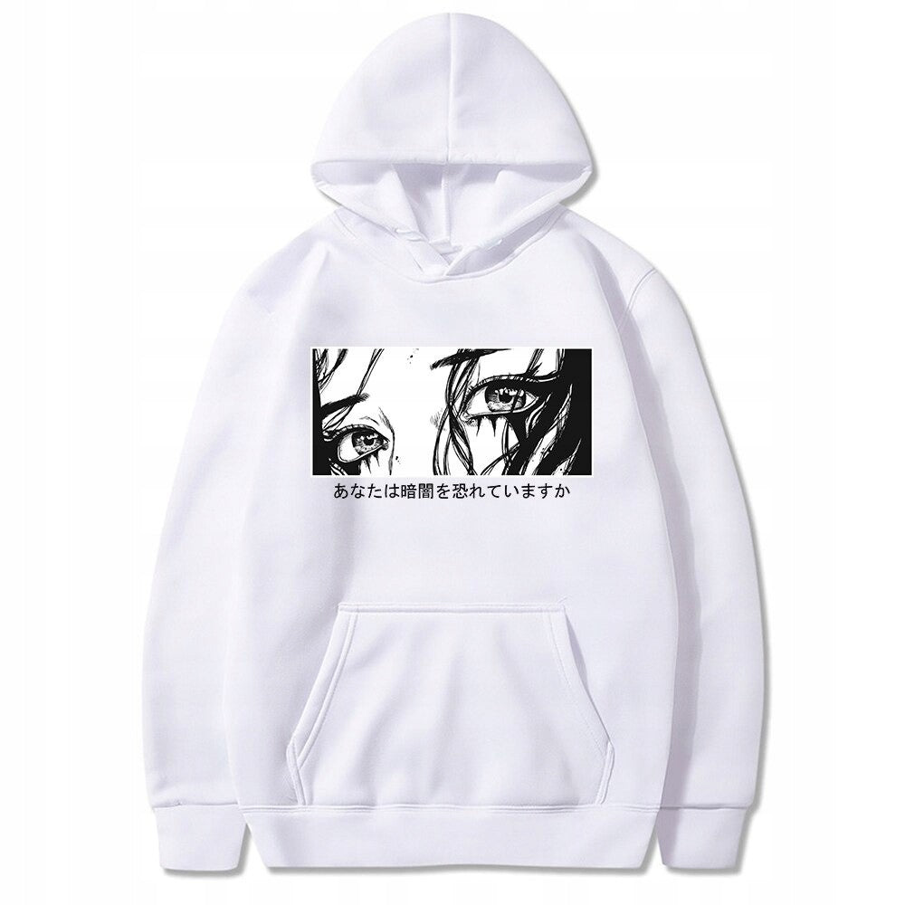 Anime Cotton Hoodie Japan Horror