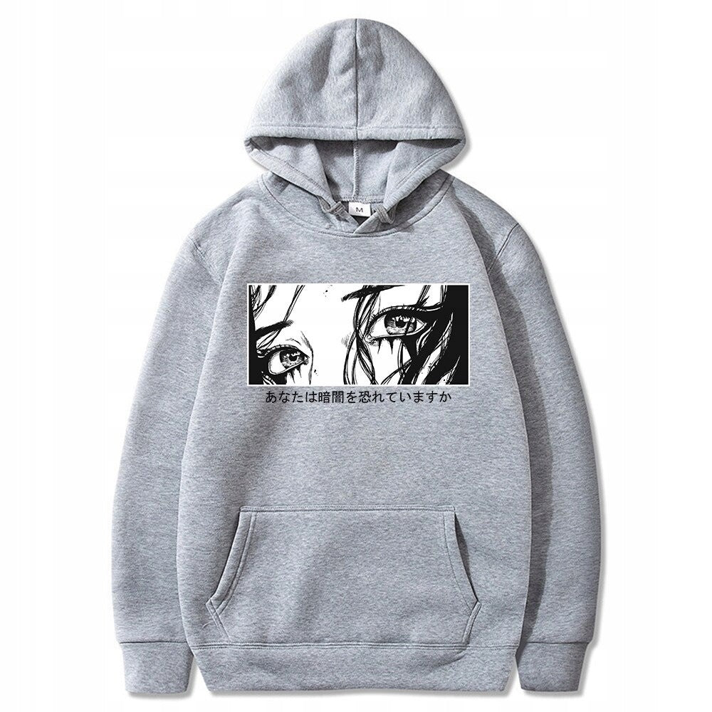 Anime Cotton Hoodie Japan Horror