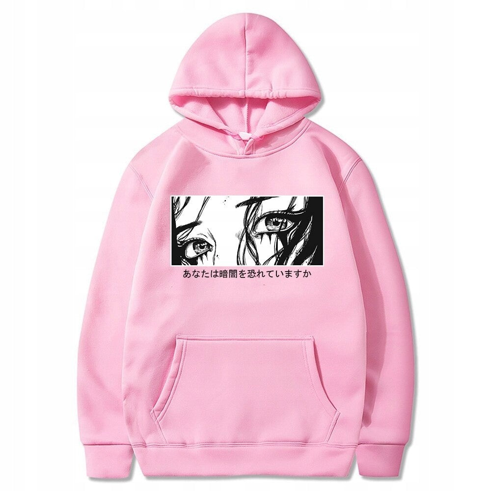 Anime Cotton Hoodie Japan Horror