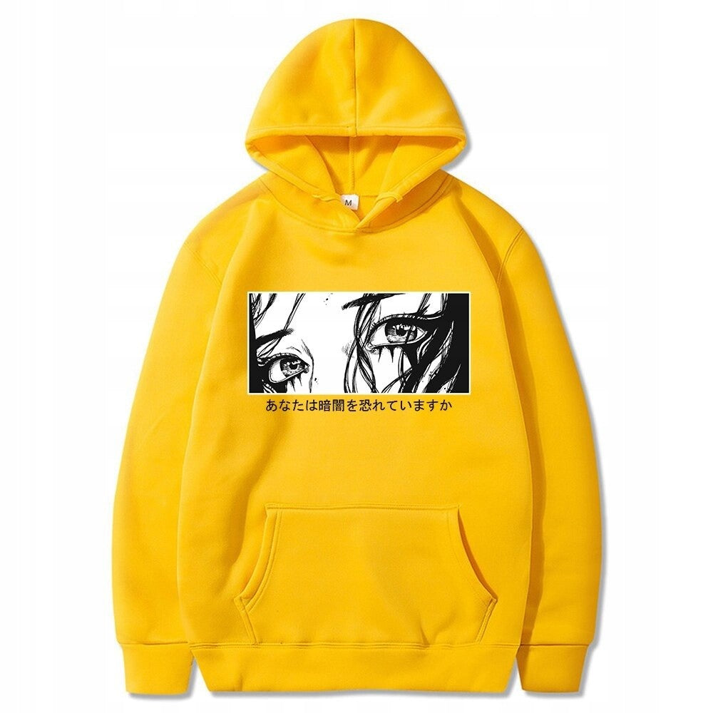 Anime Cotton Hoodie Japan Horror