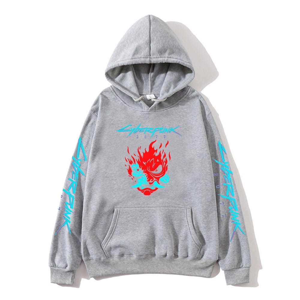 Cotton Hoodie anime Cyberpunk 2077 Samurai Colors