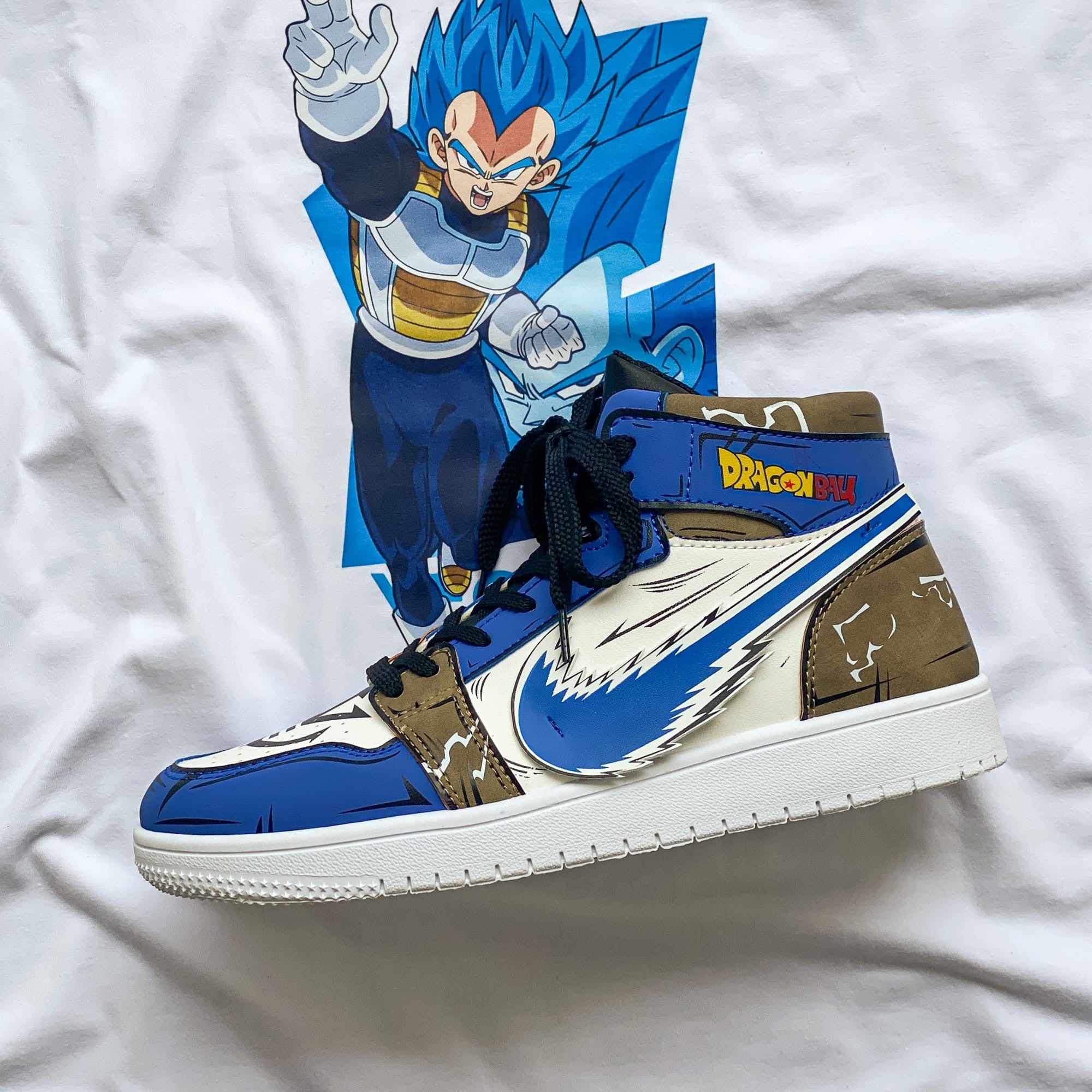 Anime High-Top Sports Sneakers Dragon Ball Vegeta