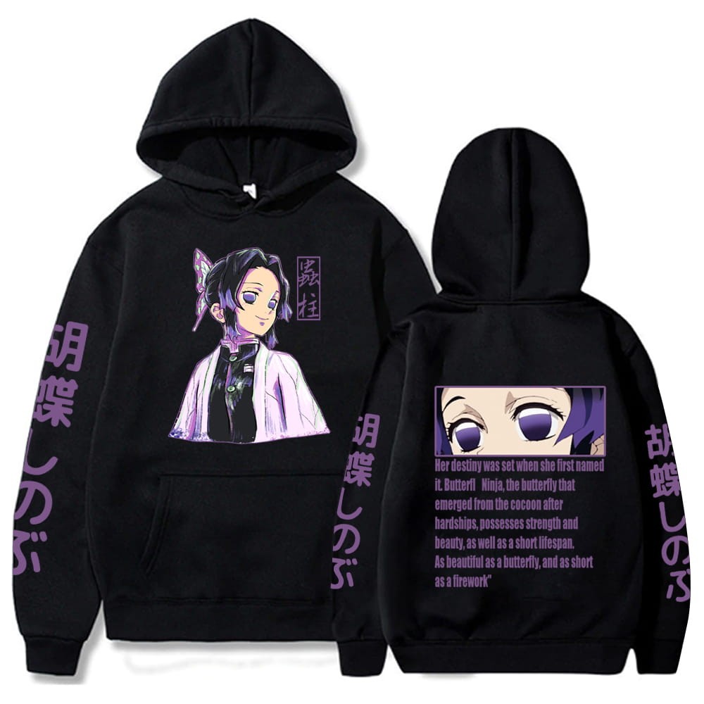 Cotton Hoodie anime Demon Slayer Designs