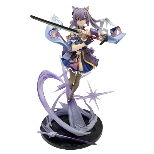 Genshin Impact Anime Figure - Keqing