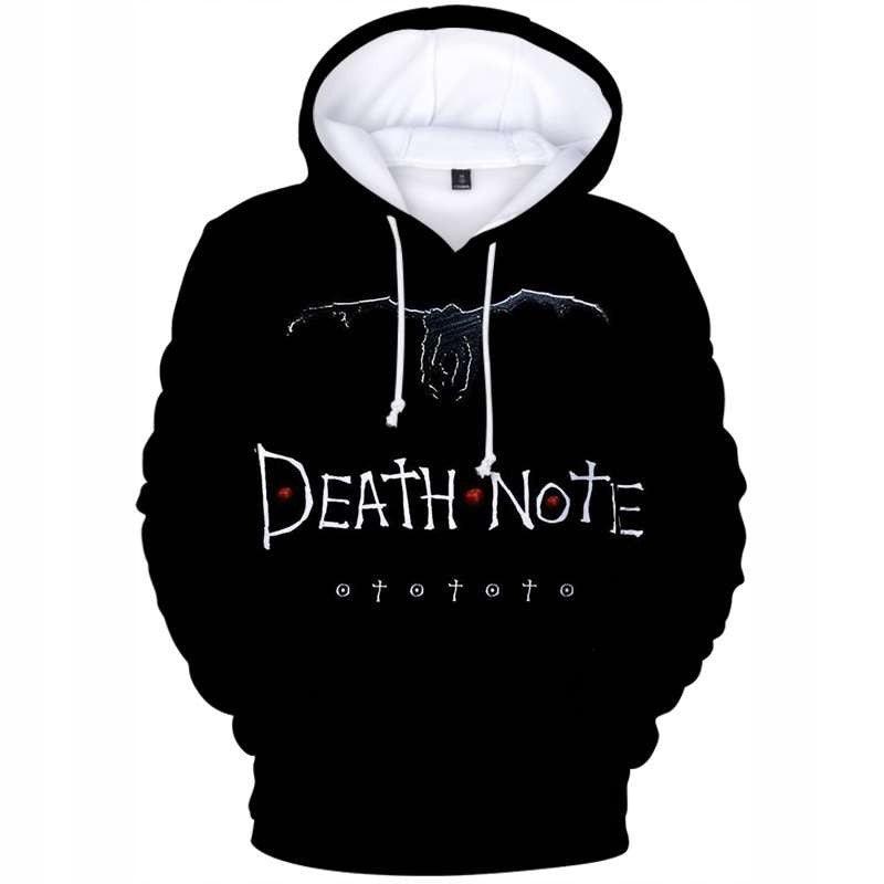 3D Print Hoodie Death Note