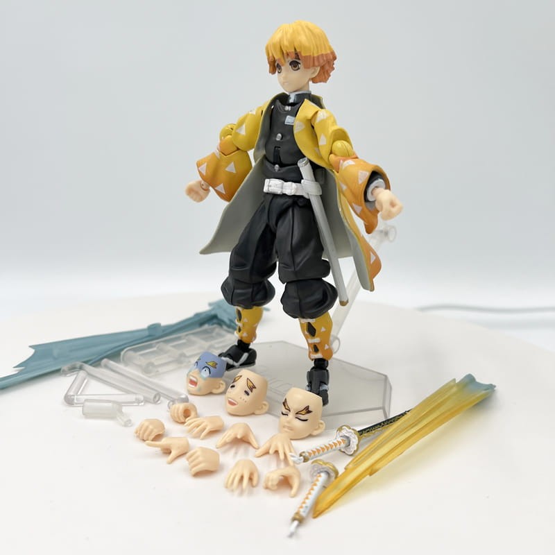 Demon Slayer Poseable Figure - Zenitsu Agatsuma