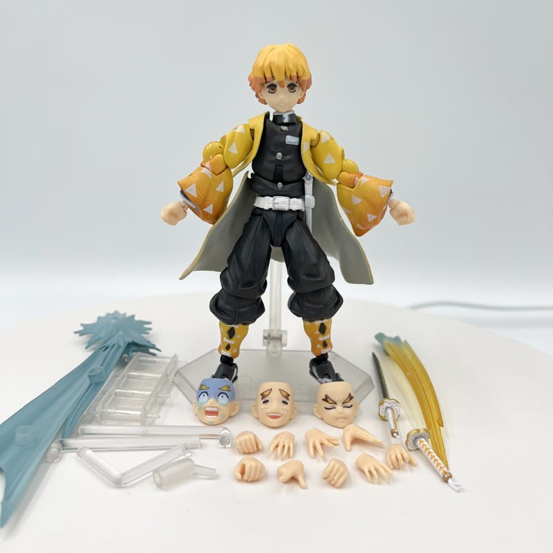 Demon Slayer Poseable Figure - Zenitsu Agatsuma