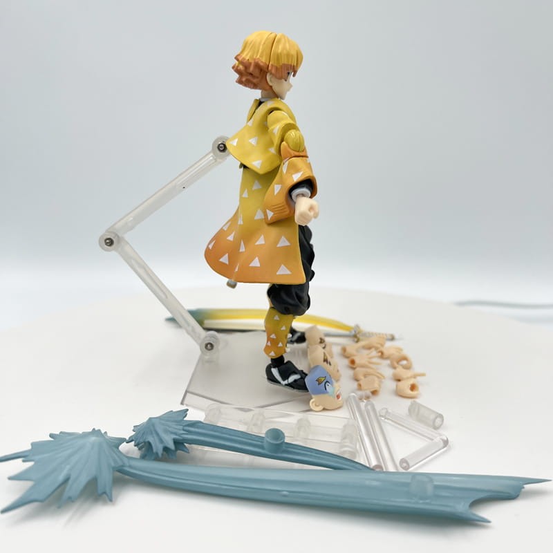 Demon Slayer Poseable Figure - Zenitsu Agatsuma