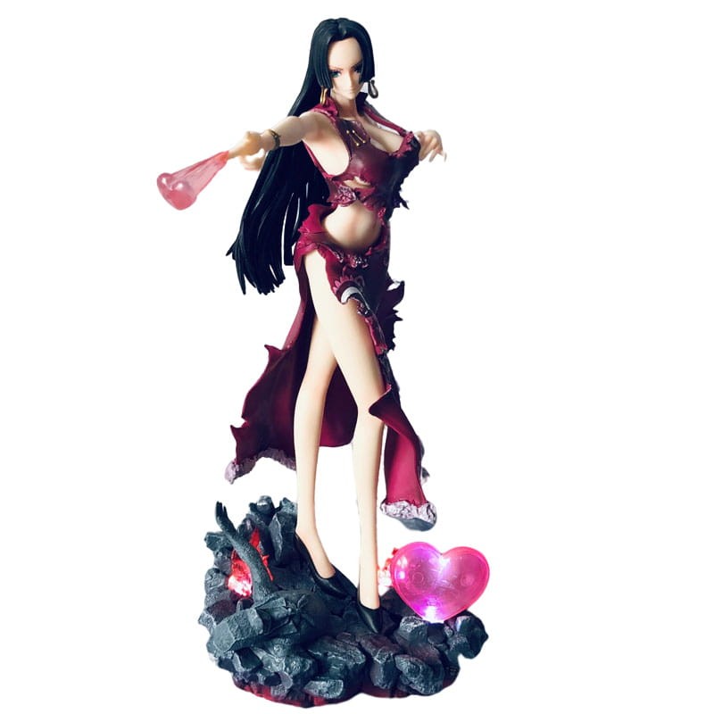 Anime LED Light-Up Figure One Piece - Boa Hancock