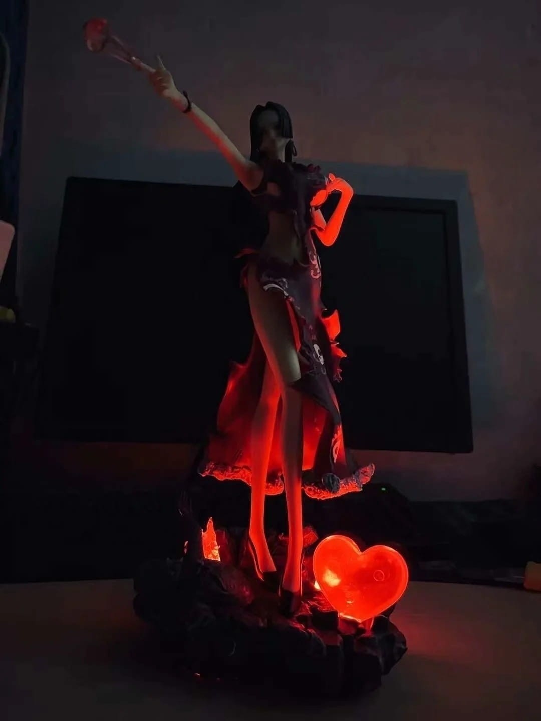 Anime LED Light-Up Figure One Piece - Boa Hancock