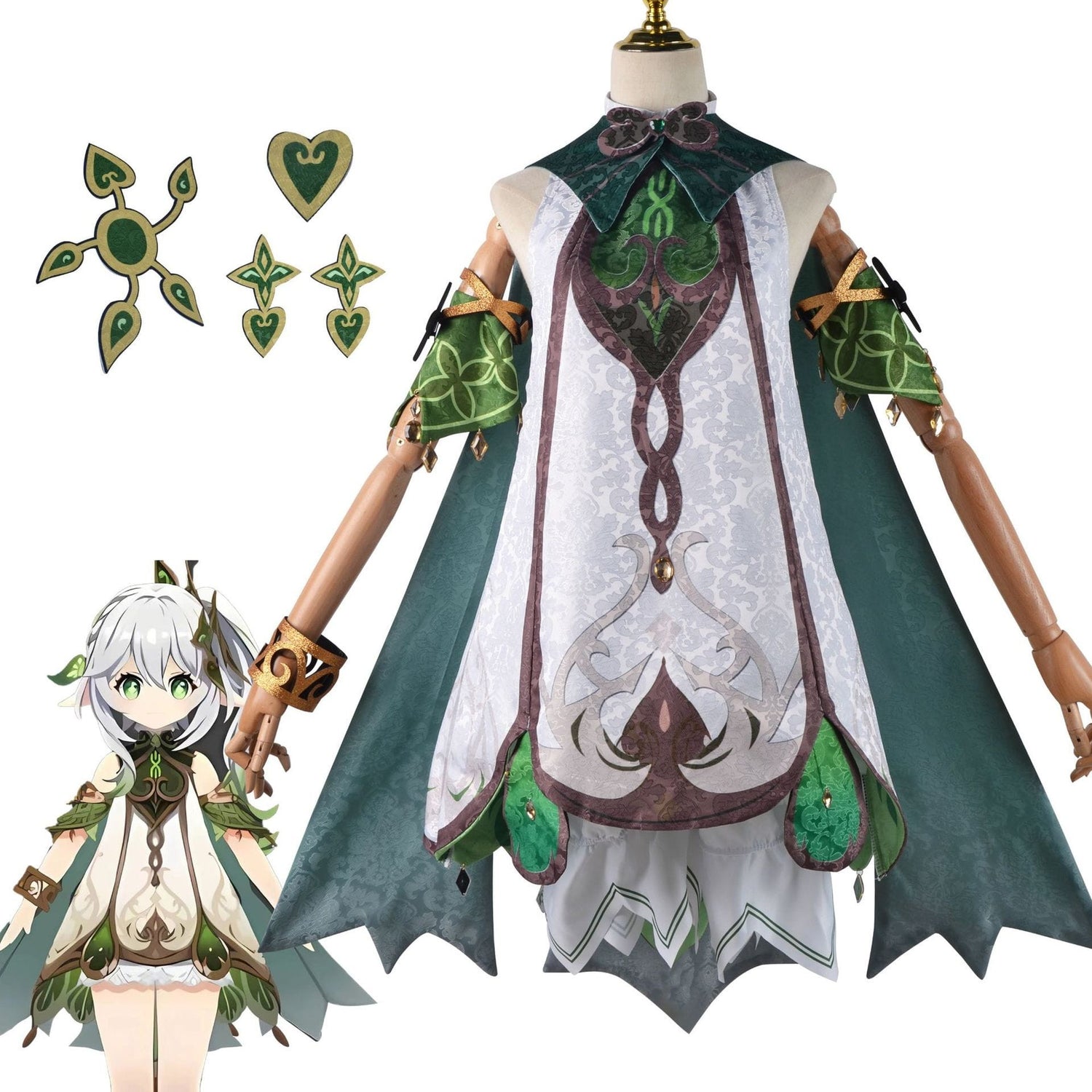 Cosplay Costume Nahida Set Genshin Impact Halloween