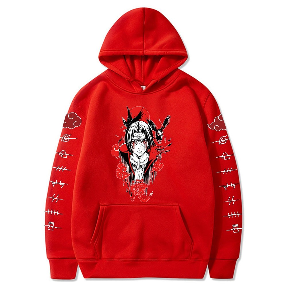Cotton Hoodie Naruto Itachi Uchiha Akatsuki