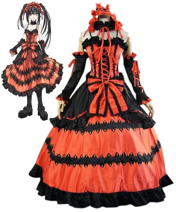 Anime Cosplay Costume Date a Live - Kurumi Tokisaki