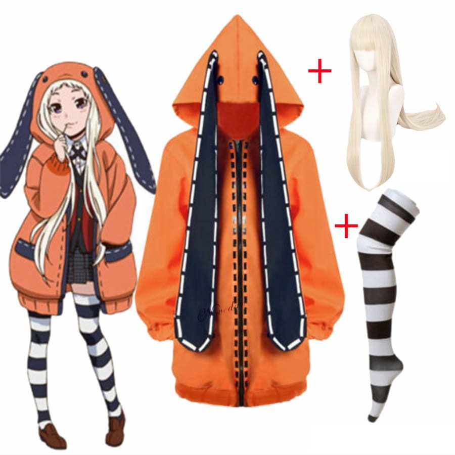 Anime Cosplay Costume Kakegurui - Runa Yomozuki