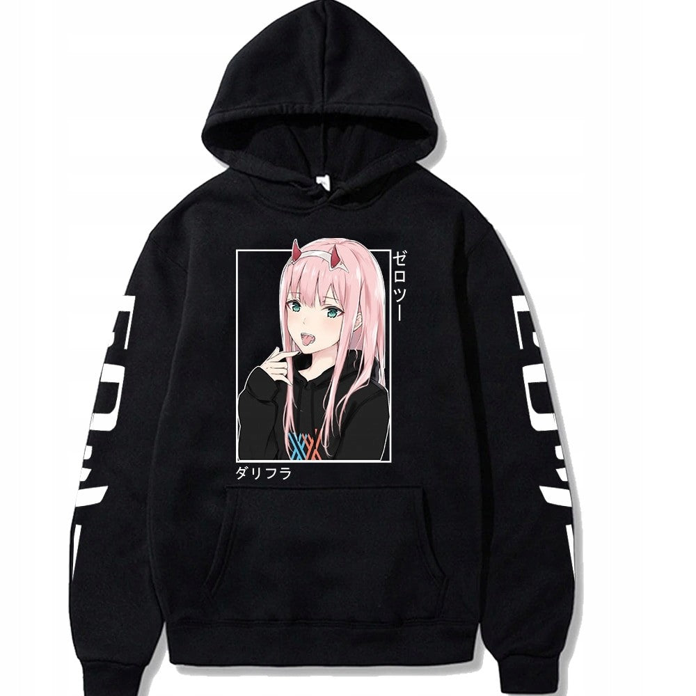Anime Cotton Hoodie Darling in the Franxx