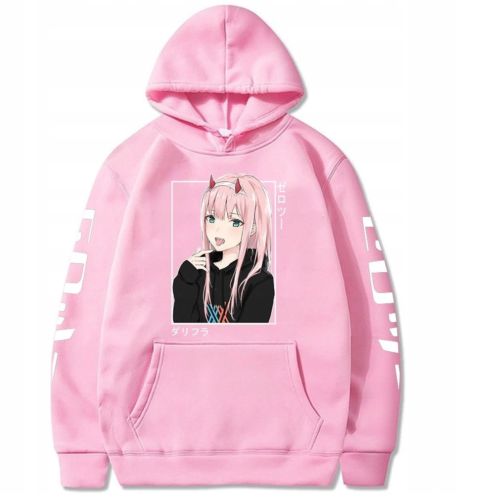 Anime Cotton Hoodie Darling in the Franxx