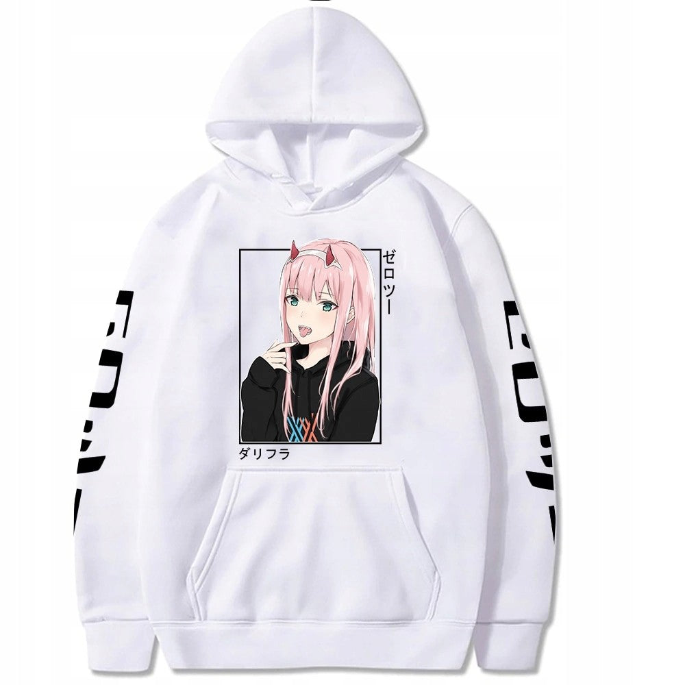 Anime Cotton Hoodie Darling in the Franxx