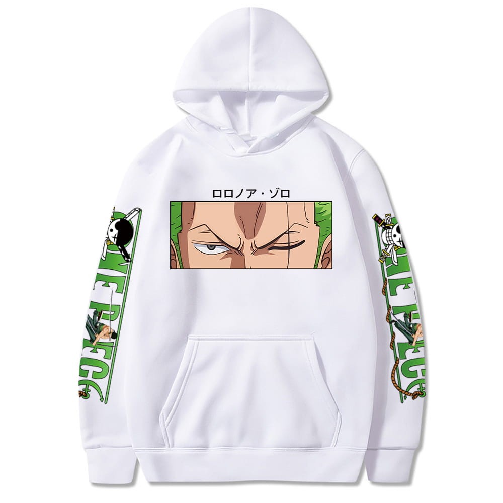 One Piece Roronoa Zoro Anime Cotton Hoodie