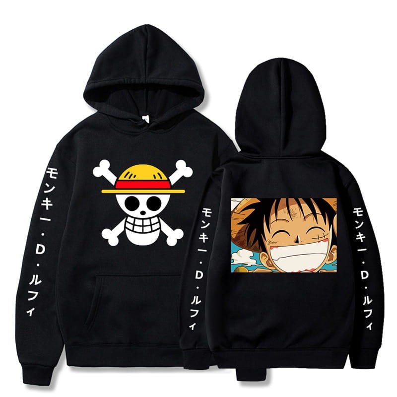 Anime Cotton Hoodie One Piece Monkey D.Luffy