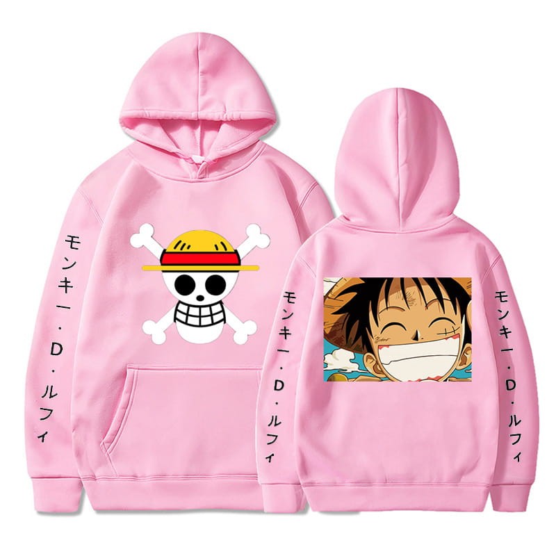Anime Cotton Hoodie One Piece Monkey D.Luffy