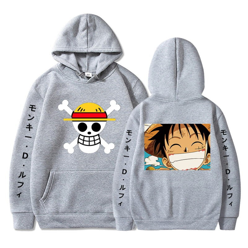 Anime Cotton Hoodie One Piece Monkey D.Luffy