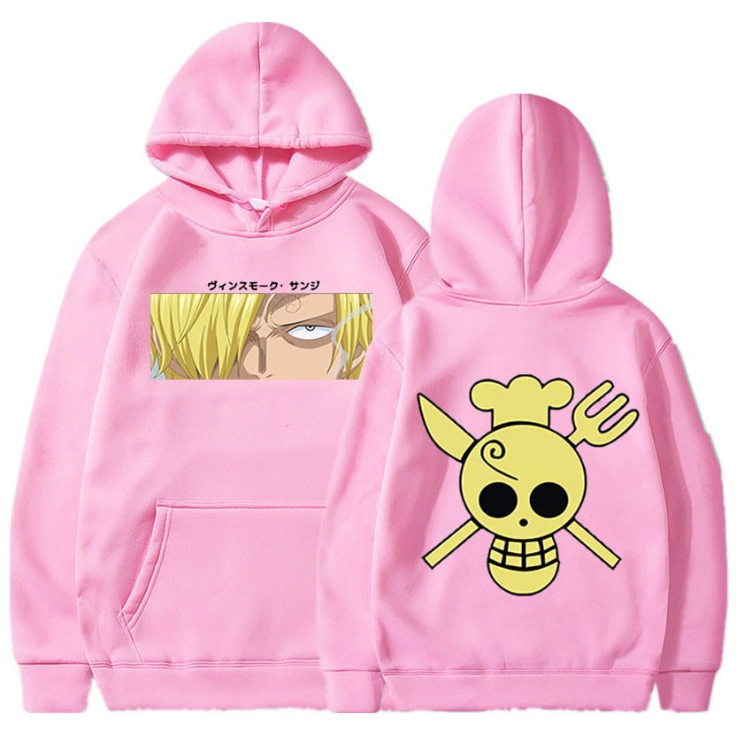 Anime Cotton Hoodie One Piece Sanji