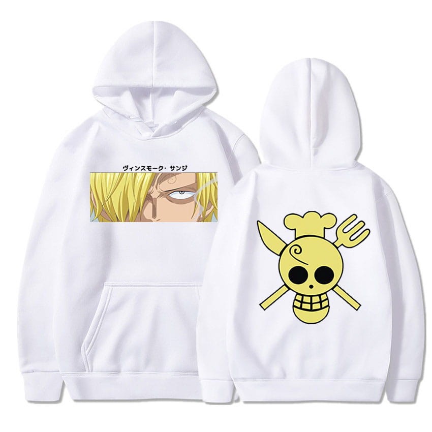 Anime Cotton Hoodie One Piece Sanji