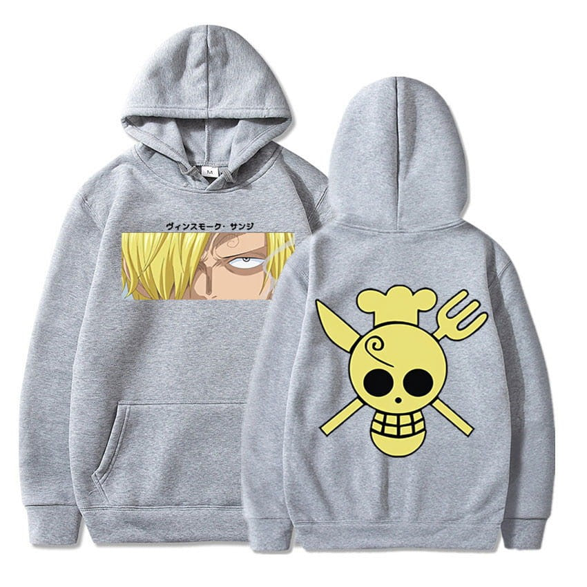 Anime Cotton Hoodie One Piece Sanji