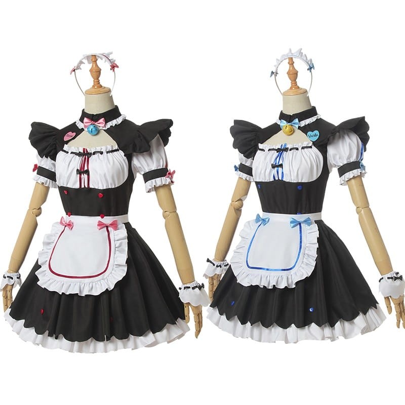 Anime Cosplay Costume Nekopara - Vanilla/Chocola