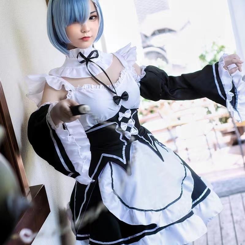 Anime Cosplay Costume Re: Zero - Rem