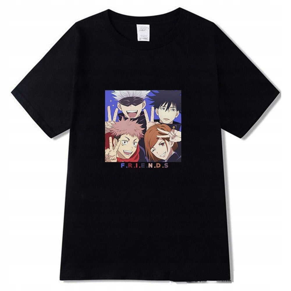 Anime 100% Cotton T-Shirt Jujutsu Kaisen