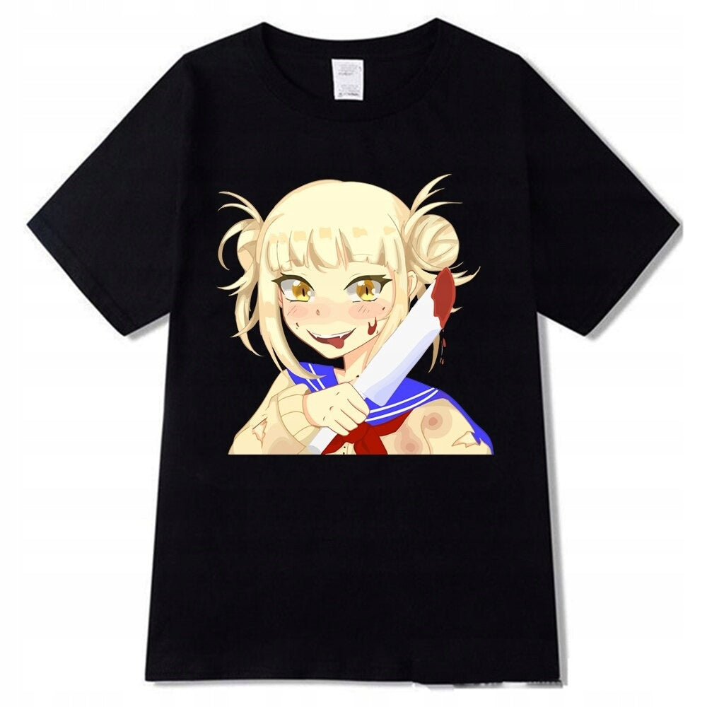 Koszulka 100% Bawełna Anime My Hero Academia - Himiko Toga