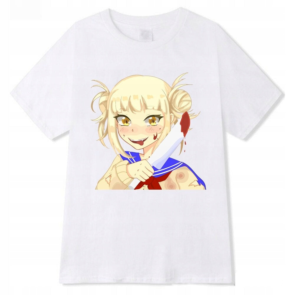 Koszulka 100% Bawełna Anime My Hero Academia - Himiko Toga