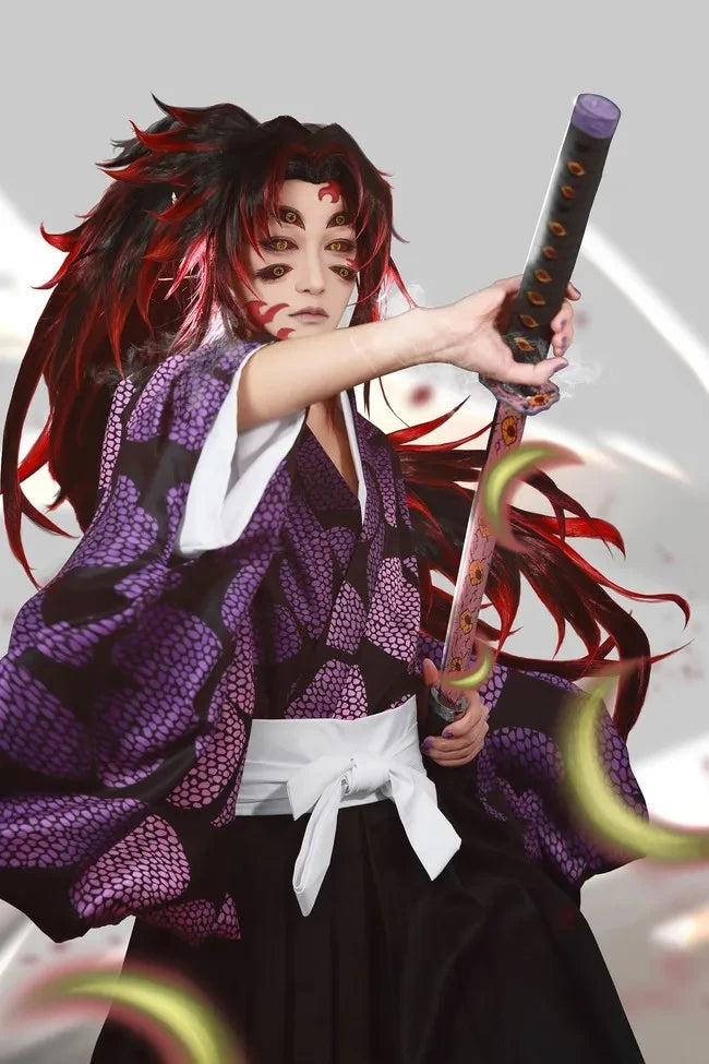 Anime Cosplay Costume Set Demon Slayer - Kokushibo Halloween