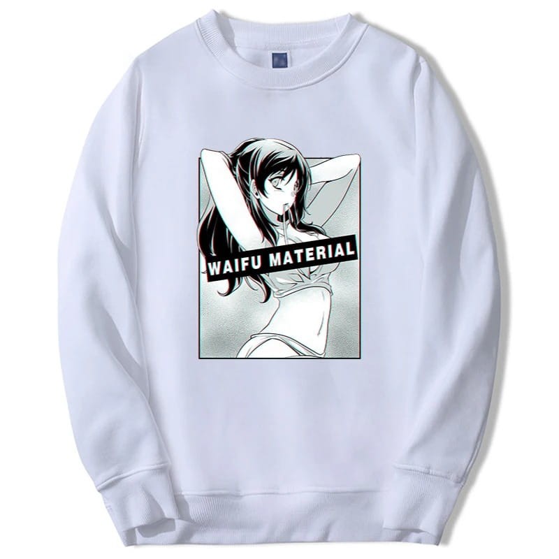 Manga Girl Hentai Waifu Anime Cotton Hoodie