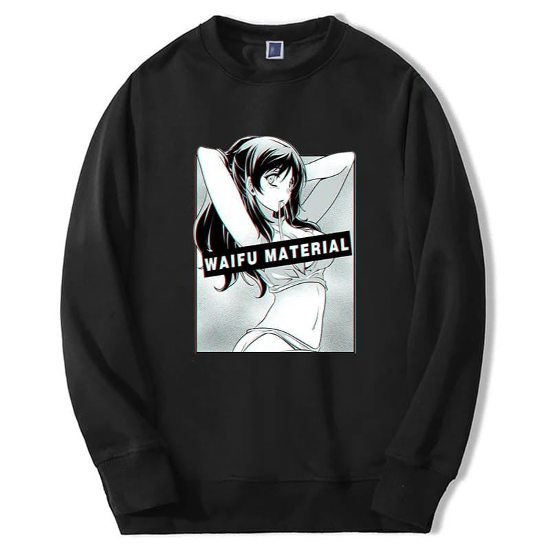 Manga Girl Hentai Waifu Anime Cotton Hoodie