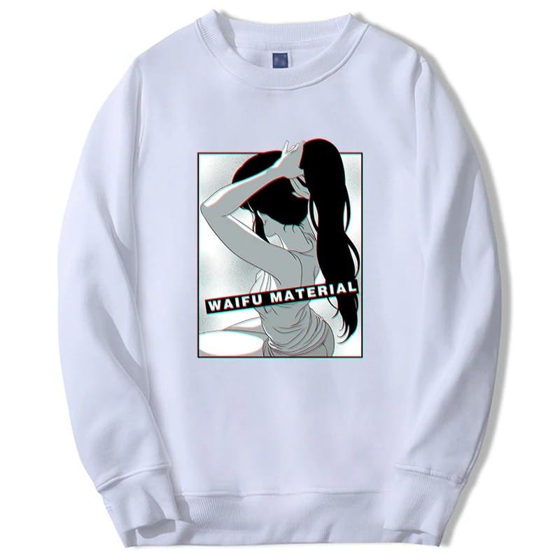 Manga Girl Hentai Waifu Anime Cotton Hoodie