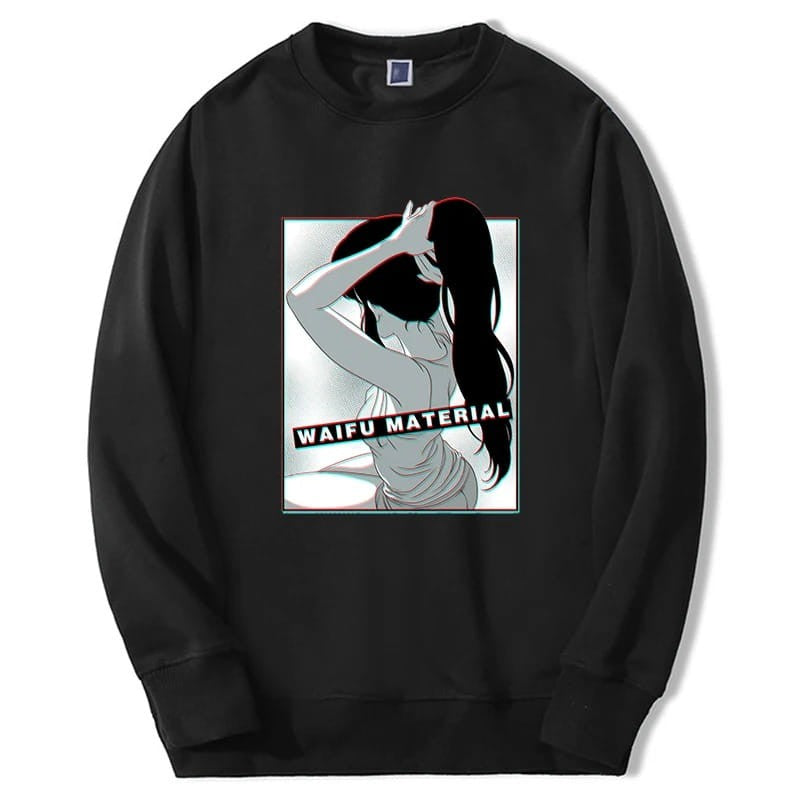 Manga Girl Hentai Waifu Anime Cotton Hoodie