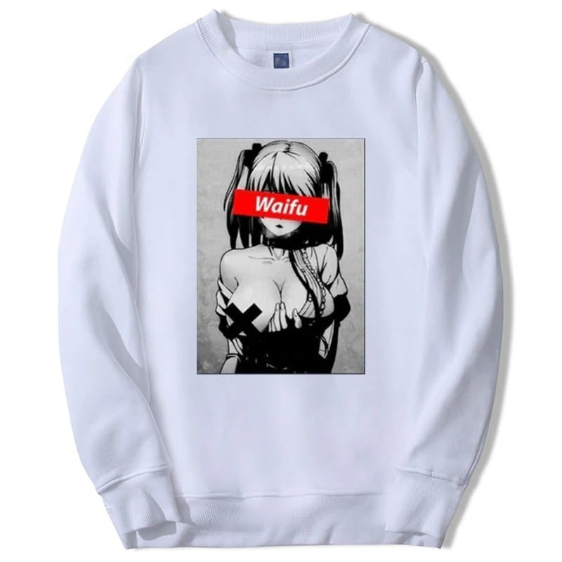 Manga Girl Hentai Waifu Anime Cotton Hoodie