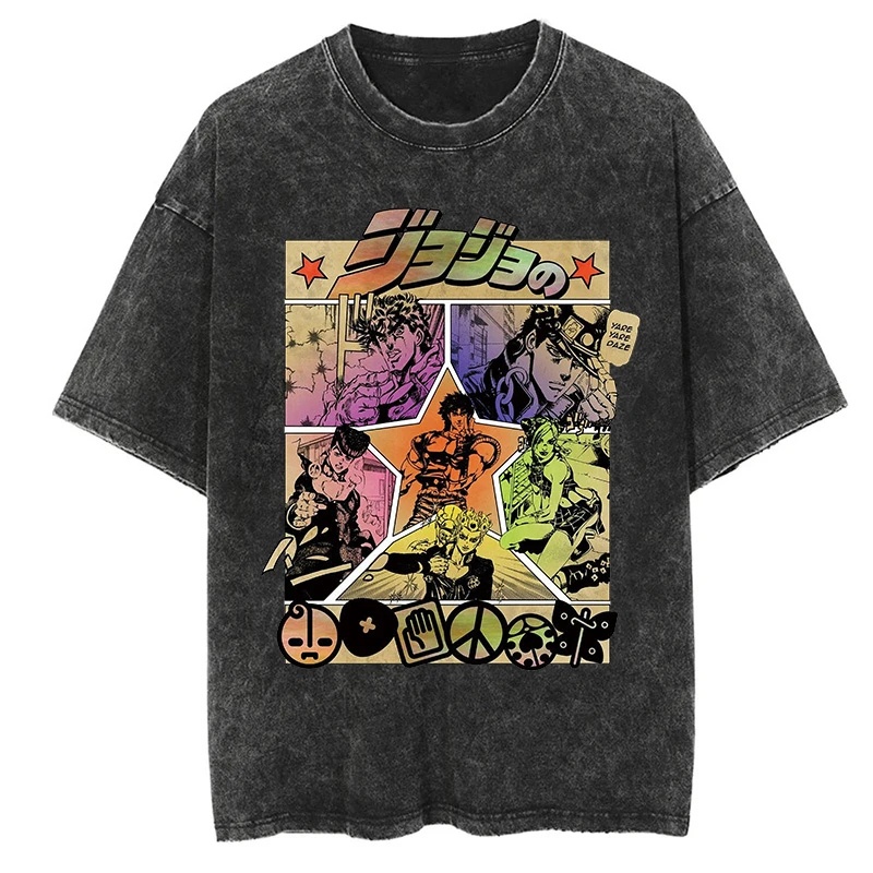 Anime JoJo's Bizarre Adventure 100% T-Shirt