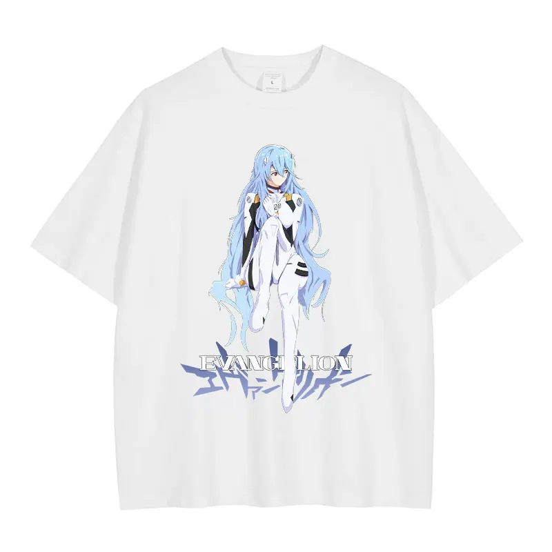 Anime Neon Genesis Evangelion 100% T-Shirt