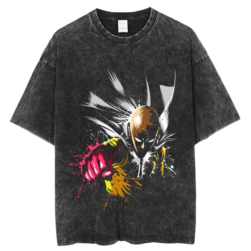 T-Shirt Anime ONE-PUNCH MAN 100%