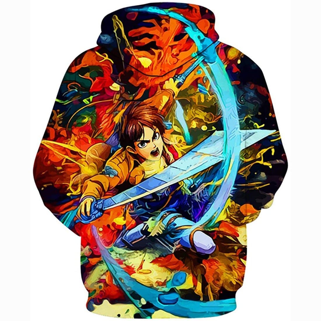 Attack on Titan Anime 3D Print Hoodie
