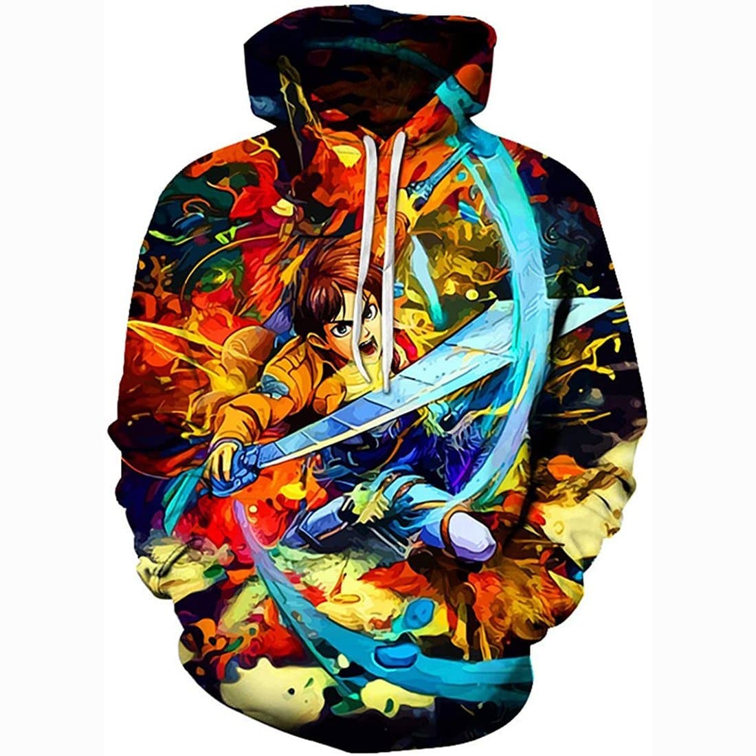 Attack on Titan Anime 3D Print Hoodie